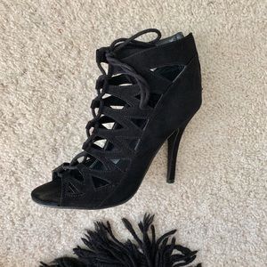 Chinese Laundry Lace Up Gladiator Booties
